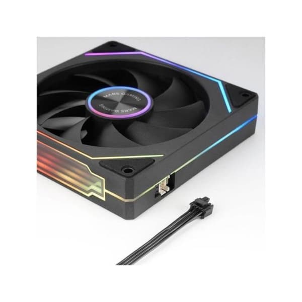 Ventilator supplement Mars Gaming MF-LINKFINITYKIT2 120mm 1800RPM med ARGB Linkfinity og magnetisk forbindelse