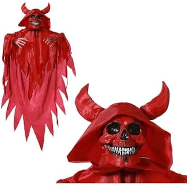 Juhlasisustus - BigBuy Home - Halloween Demon - Monivärinen - 153 x 106 x 16 cm - Koristeesineitä mångfärgad