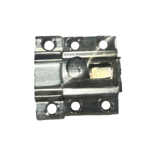 Lås - GENERISK - Nickel Mässing Tryckknapp - Halvcylinder - 30 mm - 5 Pins Nickel