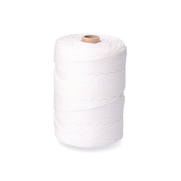 Flätad Snöre Pp Rail Vit 3 Mm X 200 M