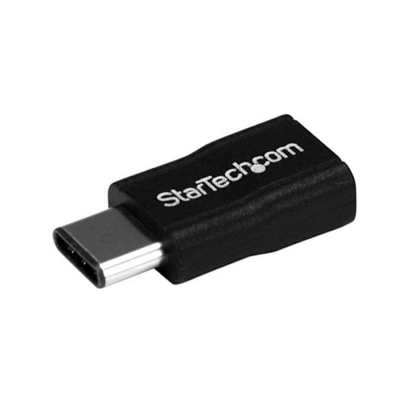 USB-C til Micro USB Adapter - STARTECH - Sort - USB 2.0 - Opladning og synkronisering - Kompakt