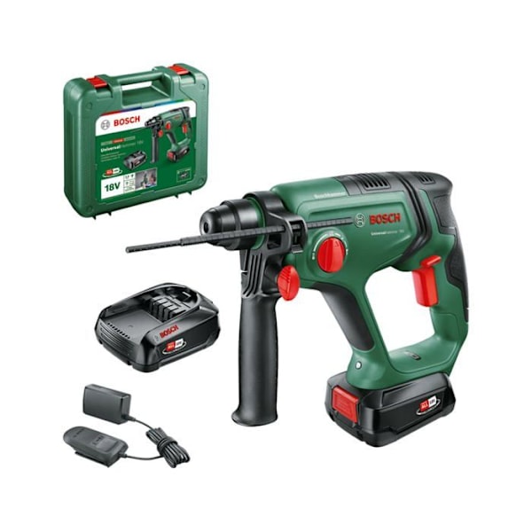 Perforator UniversalHammer 18V (2x2,5Ah + AL 18V-20) Grön