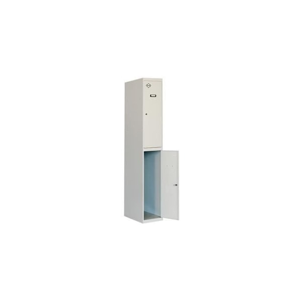 Metallikaappi - Simonrack - SIMONLOCKER TANDEM PRO 300 ALKU - 2 lokeroa - 1800 x 300 x 500 mm - Metalli