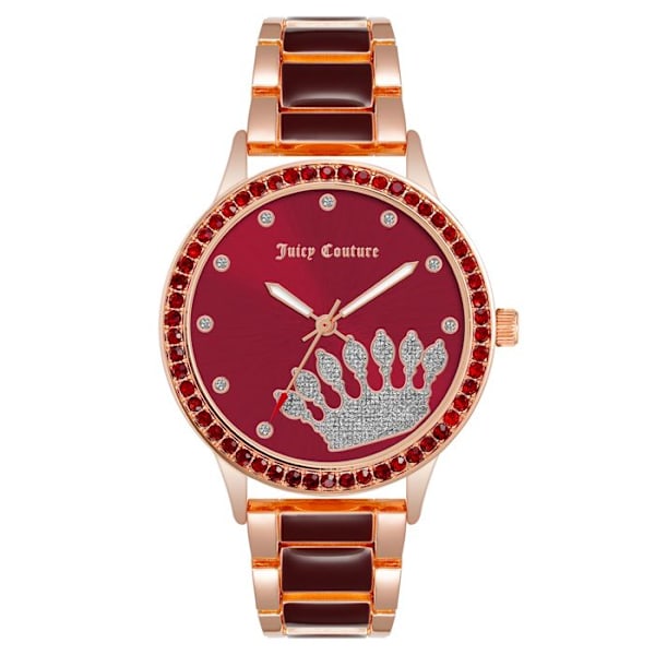 Nainen Kello - Juicy Couture - JC1334RGBY - Kvarts - Metalli - 38mm flerfärgad/röd