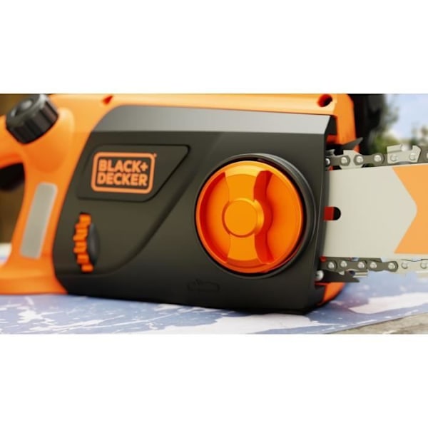 Ledningsbundet Motorsav - BLACK+DECKER - BECS2040-QS - 2000 W - 40 cm - Værktøjsfri kædestrammer