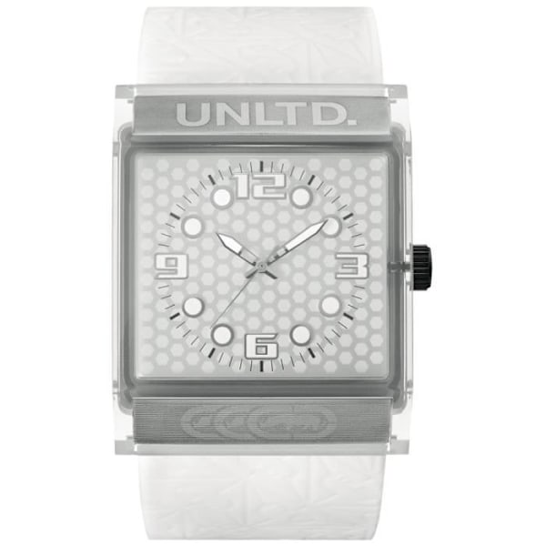 Ecko Unltd Stainless Steel Bling Dameur - THE ZERO White - Steel Armbånd