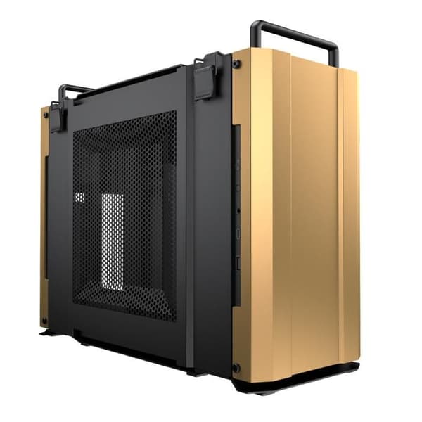 PC Gaming Case - Cougar Gaming - DUST2 DESERT SAND - Mini Case - Pro-cooling - Uafhængige ventilationszoner