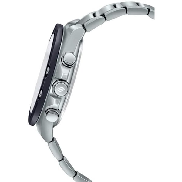 Ur - CASIO - ECB-10DB-1A9EF - Rustfrit stål - Vandafvisende 10 bar - Dobbelt display Pengar