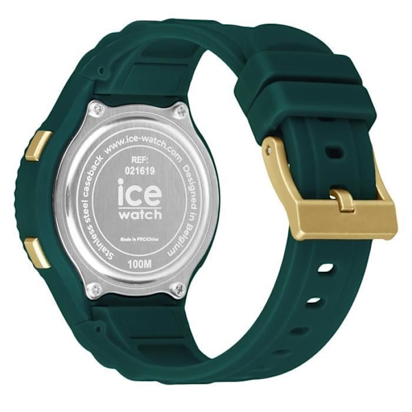 Kello - Jääkello - 021619 - Harmaa silikoni - 34mm - Kestää 10 baria Grå