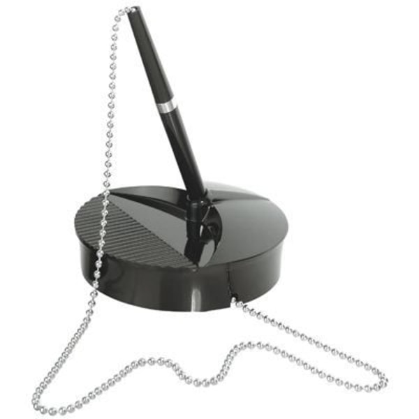 Kuglepen på bunden - FELLOWES - 982 - Klassisk sort blæk - Medium spids - Ikke-genopfyldelig Svart