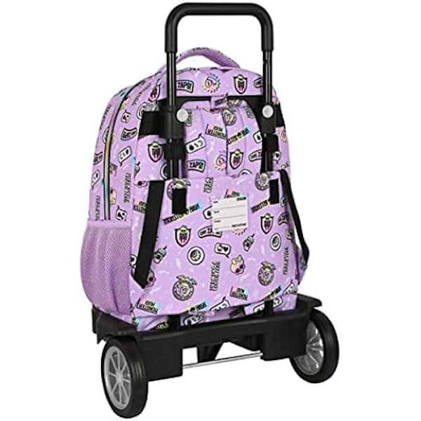 Mochila pyörillä - SAFTA - Monster High - Monivärinen - Lapsi - Tyttö Flerfärgad