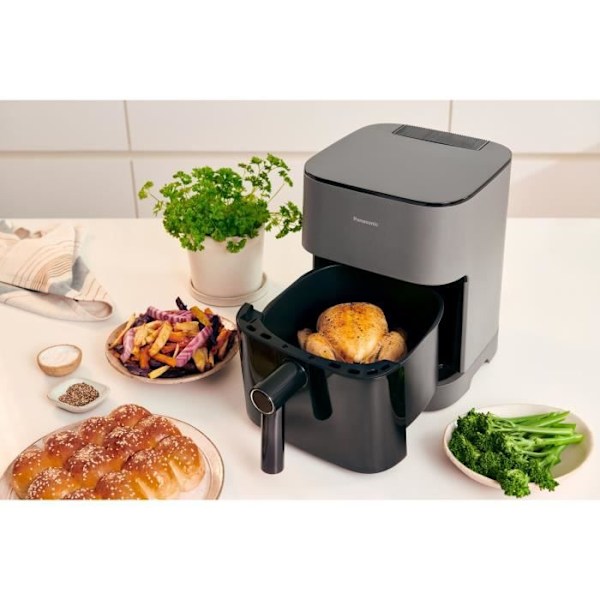Luftfritøs - Panasonic - NF-CC500SXE - 5 L - 1400 watt - Justerbar temperatur