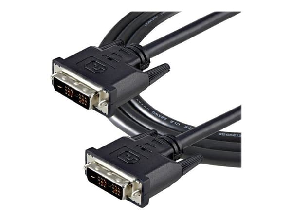 2 m DVI-D Single Link - STARTECH - Musta - 1920x1200 - M/M