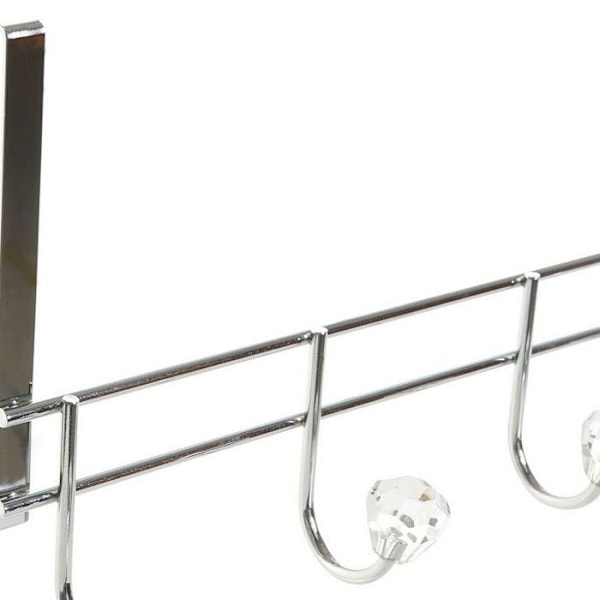 Klädhängare - DKD Home Decor - Metall - Transparent/Argent - Modern Design - Att Hänga upp transparent/silver