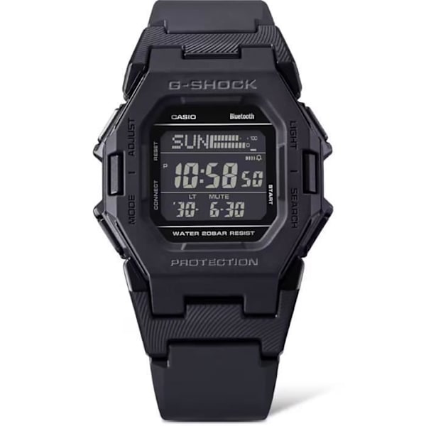 Ur - Casio - GD-B500-1ER - Sort - Vandafvisende 20 bar - Rem i Plastik Svart