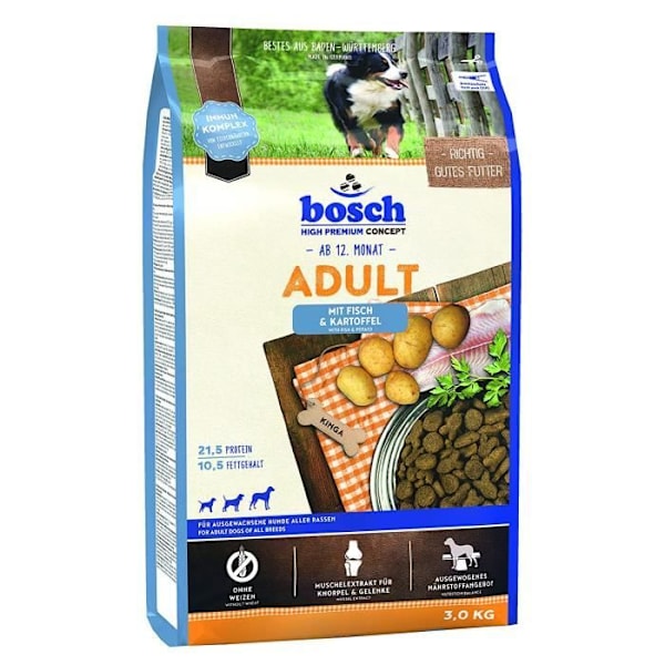 KVM-switch - Bosch - 4015598013246 - Fiskekroketter - Kartofler - 3 kg