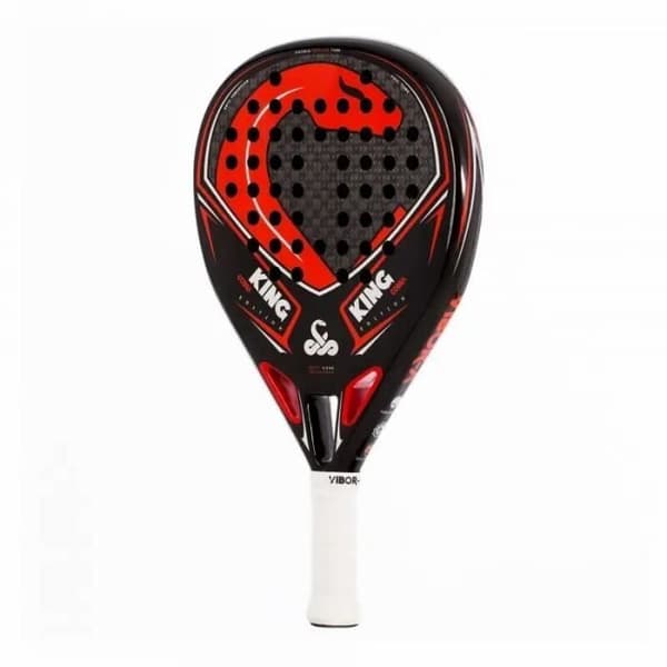 Vibora Vibor-A King Cobra padelracket - sort/rød - TU