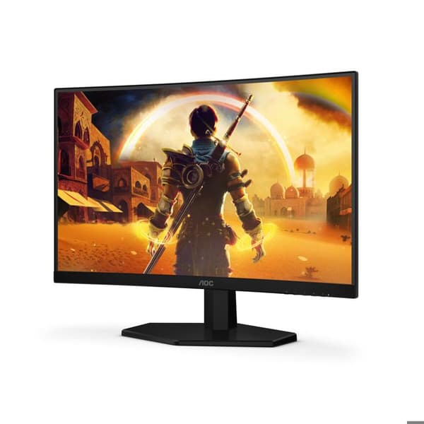 AOC C24G42E Skærm - 23,6" - Full HD - 180 Hz - Responstid 4 ms - Sort