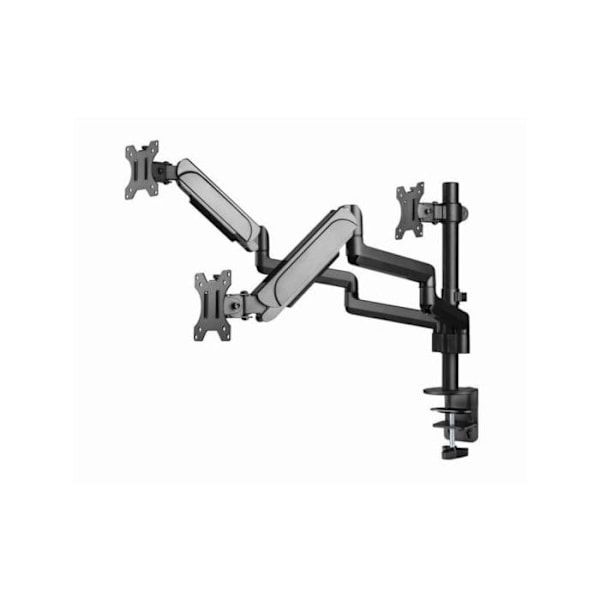 Gembird MA-DA3-01 Kolmoistuki 27" VESA 100 Max 21Kg Musta