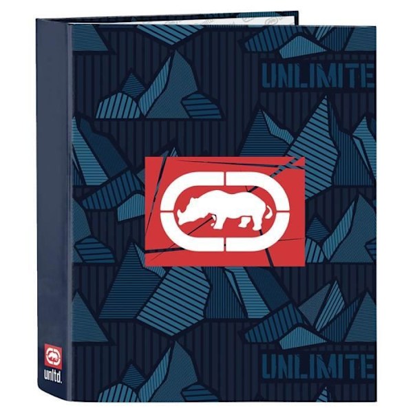 Binder F. 4 ringe á 35 mm med bredt net ECKO UNLTD. "TOPPER"