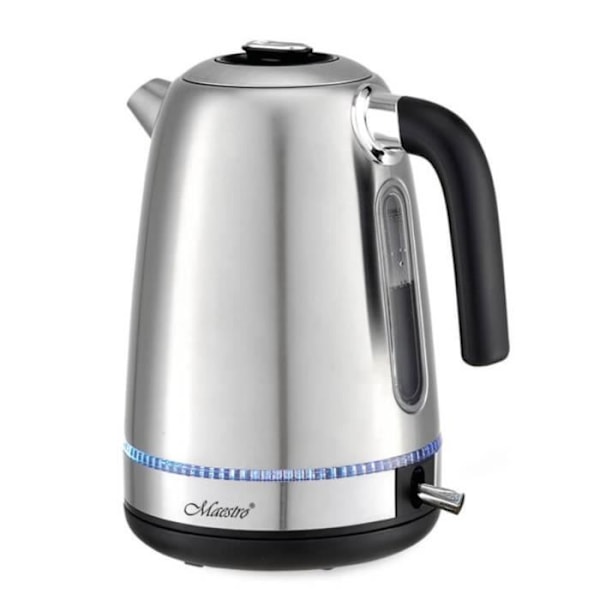 Maestro MR-050 vattenkokare 1,7L 2200W sladdlös automatisk avstängning Överhettningsskydd upplyst