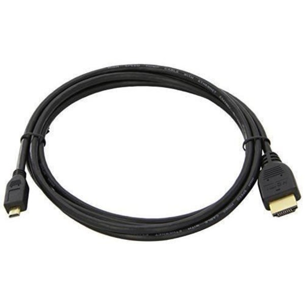 Nano-kaapeli 10.15.3502 - HDMI-KAAPELIT - - Micro HDMI 1.4 -kaapeli 1,8 metriä, musta väri