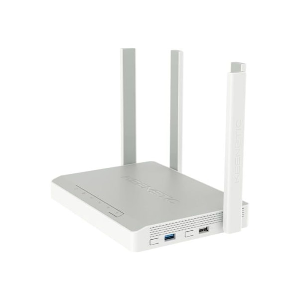 KEENETIC Titan 2. generation AX3200 Wi-Fi 6 mesh med dobbeltkerne Arm-processor - Sort