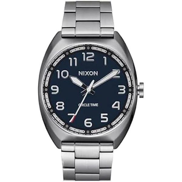 Miesten Nixon Analogi Quartz Kellon Rautaketju A1401-5141-00 Rostfritt stål