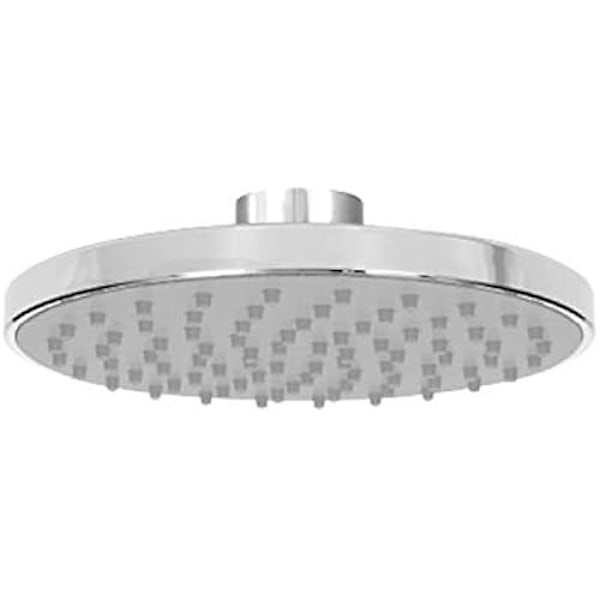 Fast duschmunstycke - Fontastock - Asón - Stort vattenflöde - Vattenbesparing - Krom 20 cm krom