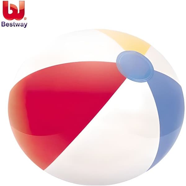 Strandbold - BESTWAY - Ø 51 cm - Holdbart vinyl - Udendørs brug