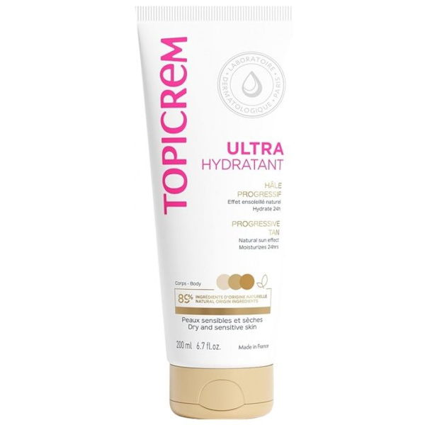 Topicrem ultra-hydrerende gradvis tan 200ml