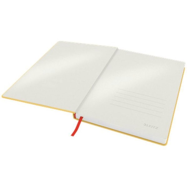 Leitz Notebook - 44820019 - Komplet 44710025 Notebook 80 ark A4 Quadrille Rød