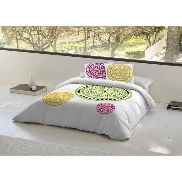 Nordisk dyne - Devota & Lomba - Ander - Grå - Dimensioner 220x220 cm - Til seng 135 cm