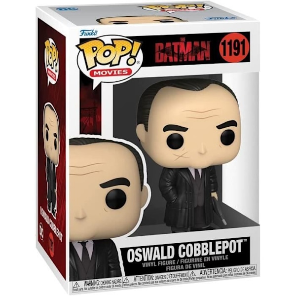 Funko Pop! Elokuvat: The Batman - Funko Pop! 5 w/Chase