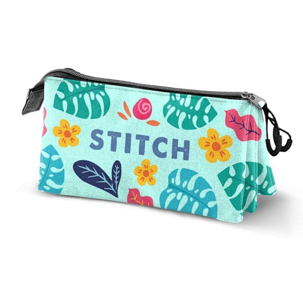 Trousse Triple - Disney Lilo och Stitch Gitarr - Grön - One Size Grön