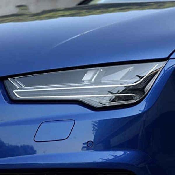 generisk klar TPU bilstrålkastarskyddsfilm för Audi RS3 8V RS4 B8 B9 RS5 RS6 RS7 TTRS 4 Rs 2013-2015