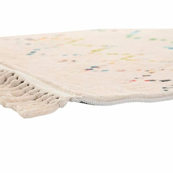 Polyesterimatto DKD Home Decor Timantit Flerfärgad