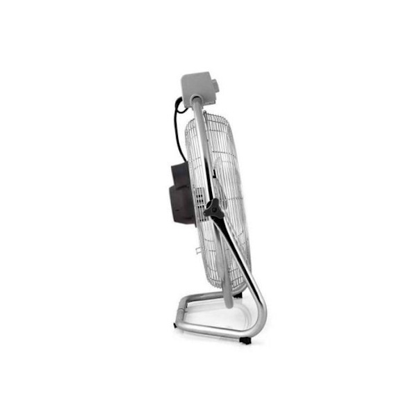Ventilator - Obergozo - PWO1946 - Rustfrit stål - 135W - Ø 45 cm - 3 hastigheder Silver