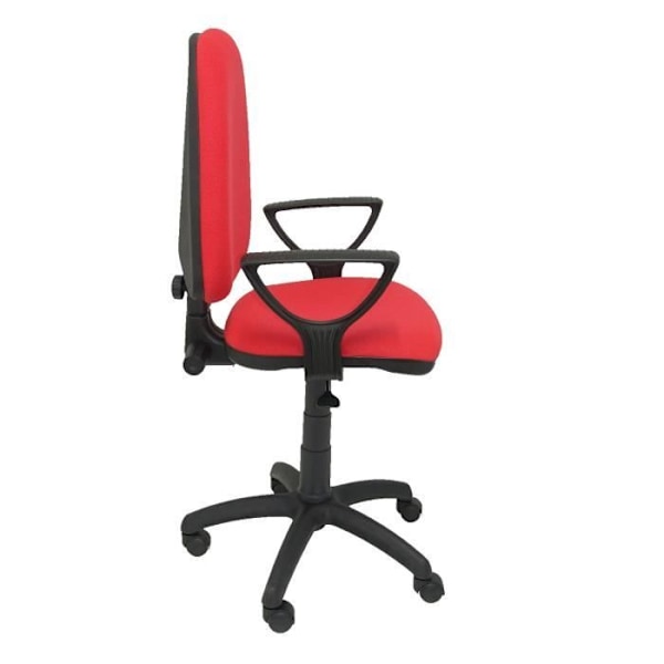 Ergonomisk kontorstol PIQUERAS Y CRESPO Model 04CP - Rød - Stof - Permanent kontaktmekanisme