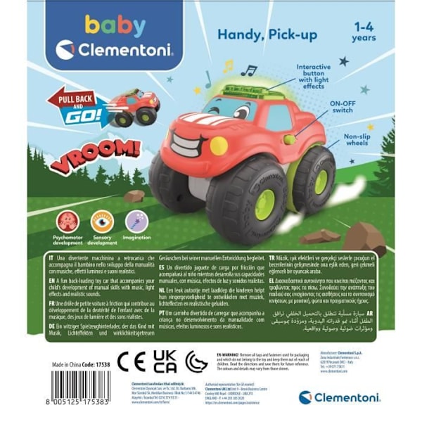 CLEMENTONI - Min interaktiva pick-up