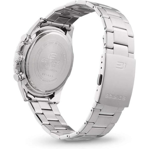 CASIO EFR-574D-2AVUEF Herrklocka - Silver Rostfritt stål - Vattentät 10 Atm Pengar
