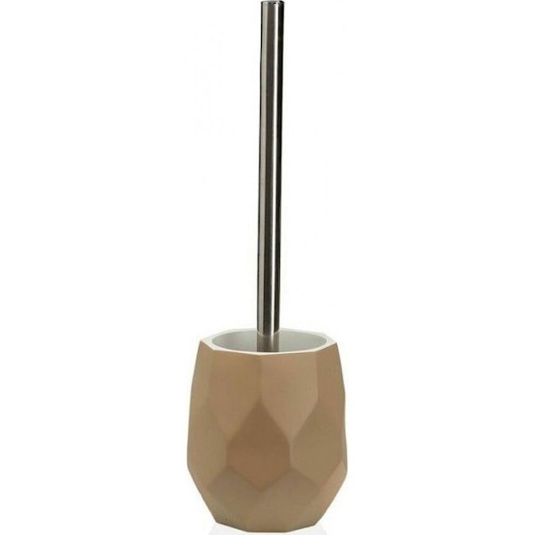 NC Toalettborste Versa Amanda Beige Resin (11,2 X 37 X 11,2 Cm)