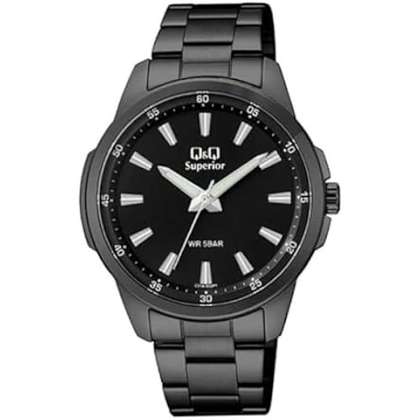 Montre - Q&Q - C21A-002PY - Rustfrit stål - Vandtæthed 5 ATM - Kvartsurværk