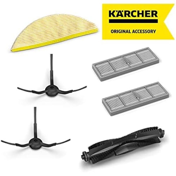 Kit Tarvikkeet - KÄRCHER - RCV 5 - 6 Tarvikkeet - Mikrofiiberi - Suodattimet ja VaraHarjat