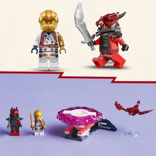 LEGO NINJAGO 71824 Sora's Dragon Spinjitzu Top - Byggespil fra 6 år Flerfärgad