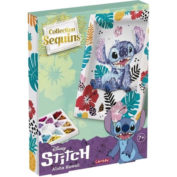 "Kokoelma strasseja STITCH, Luomispeli, Disney Stitch -setti, Alkaen 7-vuotiaille, LANSAY" FLERFARVE