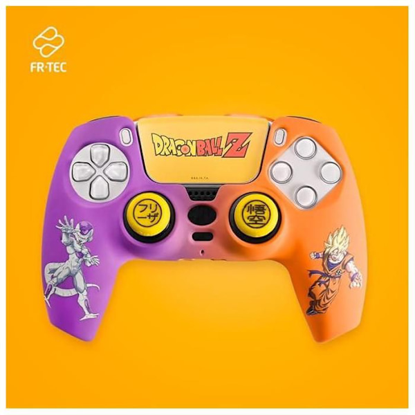 Tilbehør til controller - FRTEC - DBZ Goku og Freezer - Hård skal - Greb - Beskyttelse PS5