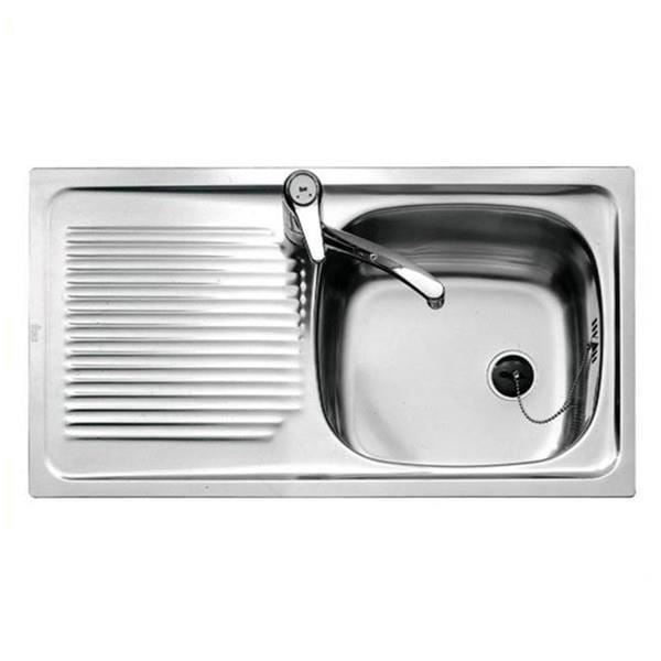 Enkeltvask Teka 3001 E/50 1C Rustfrit stål