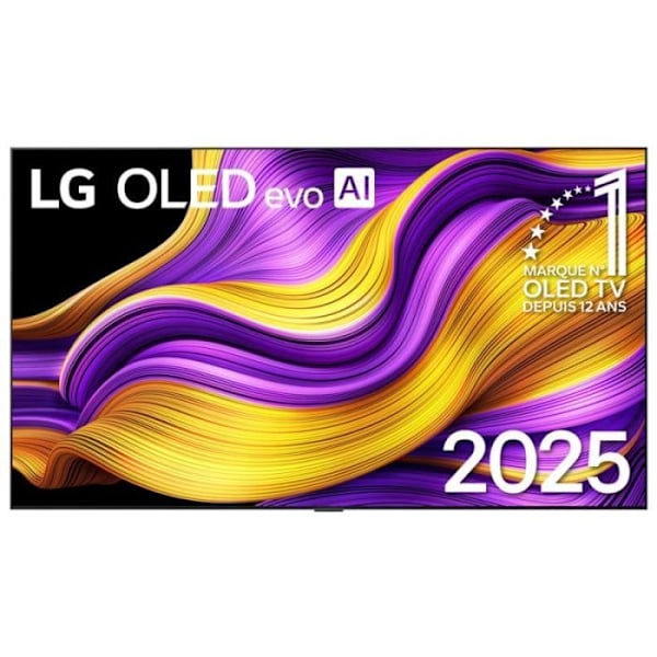 TV OLED - LG - OLED83G5 - 210 cm - 4K UHD - Älykäs TV - Yhteensopiva HDR musta