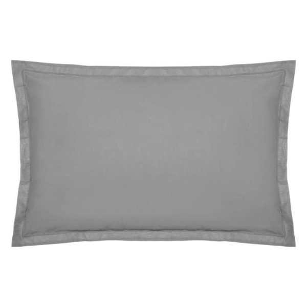 Pudebetræk - Musgrå - 50x70 cm - 100% Bomuld - Vaskbart - OEKO-TEX certificeret